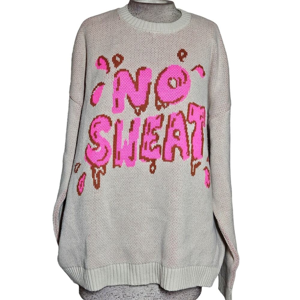 asos No Sweat Oversize Sweater Size Small